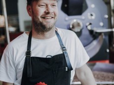 Rösttrommel Kaffeerösterei