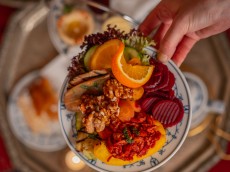 Teestübchen im Schnoor