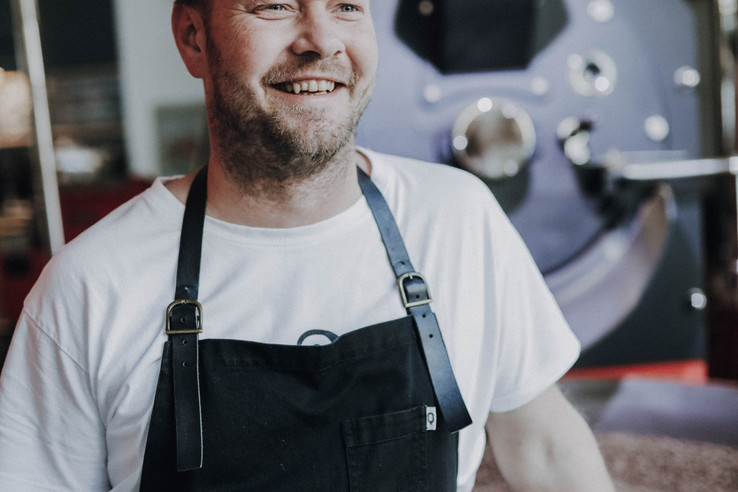 Rösttrommel Kaffeerösterei